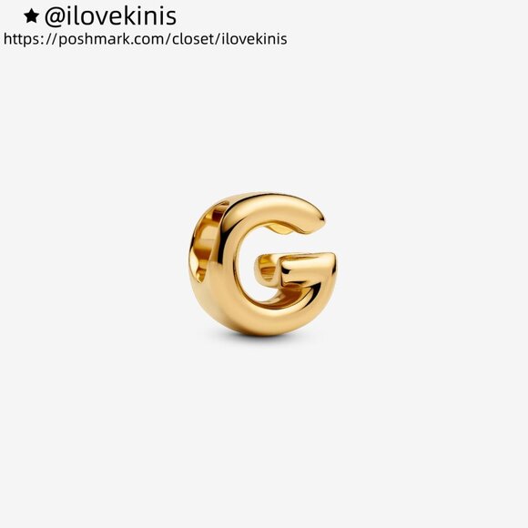 Pandora Letter G Alphabet Charm - Picture 1 of 3